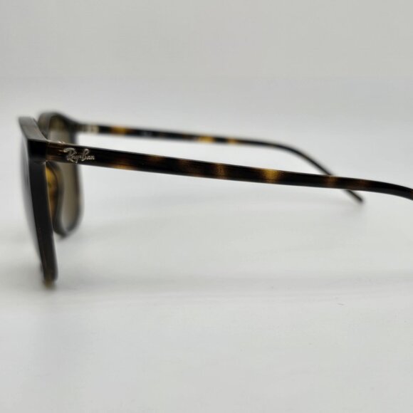 Ray-Ban RB4387 710/73 Polished Light Havana Frame B-15 Brown Lens Sunglasses - Picture 3 of 13
